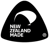 New Zealand Made Licensed Badge Black